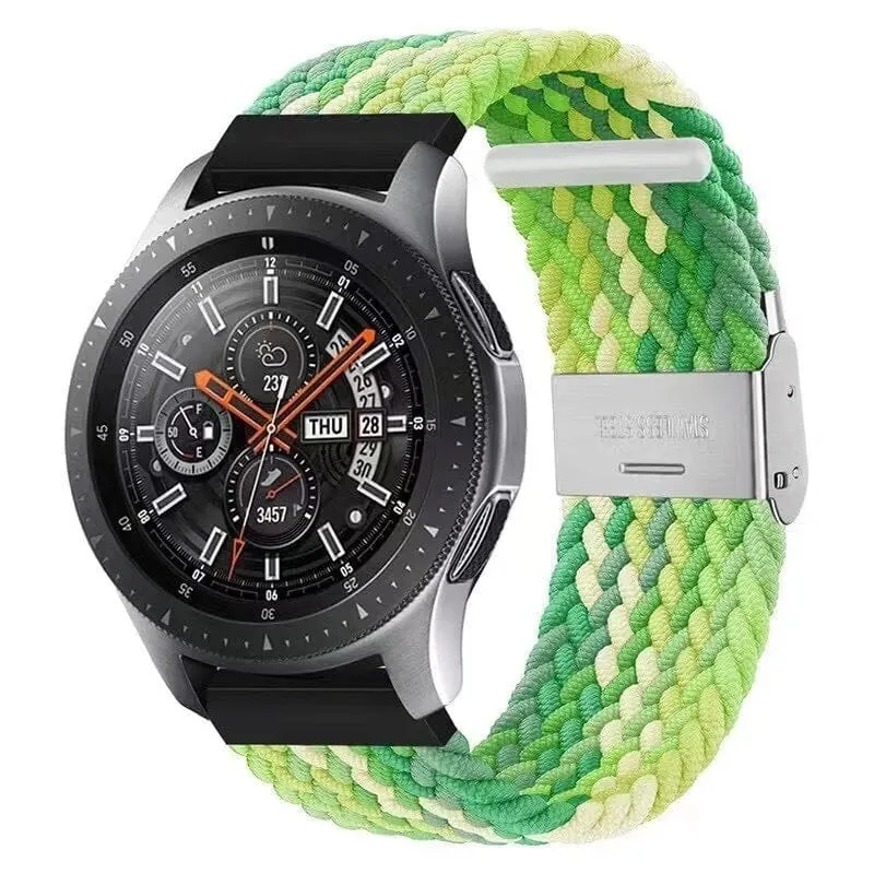 Nylon Braided Loop Watch Straps Compatible with the T92 Smartwatch