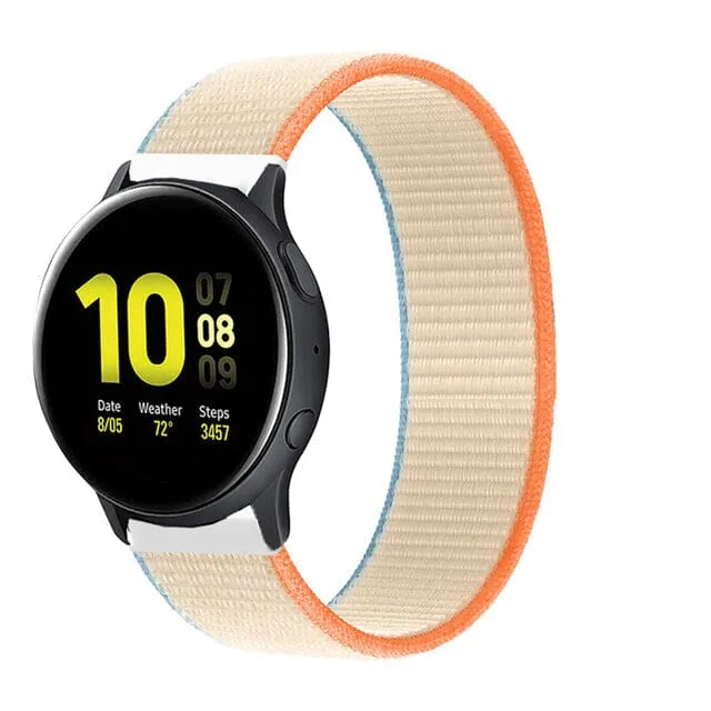 Nylon Sports Loop Watch Straps Compatible with the Withings Move & Move ECG