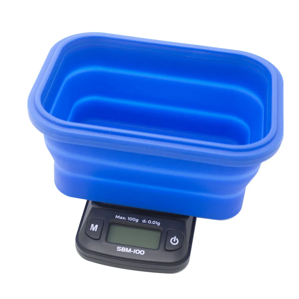 On Balance - SBM-100 Mini Silicone Bowl Scales 100g x 0.01g - Digital Scales