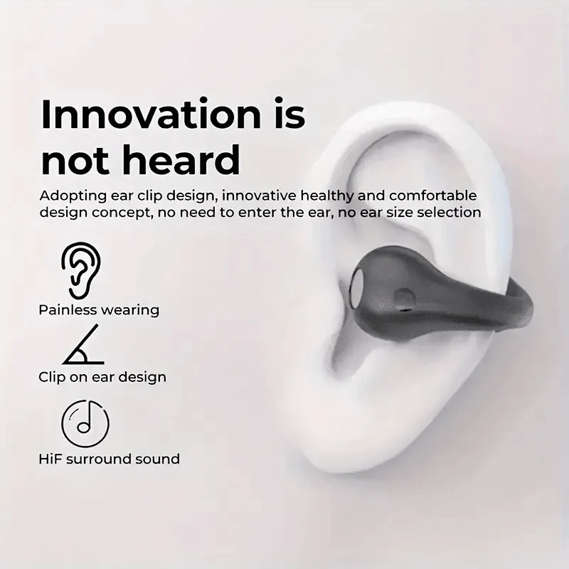 Open Ear Clip Wireless Earplugs Bluetooth TWS