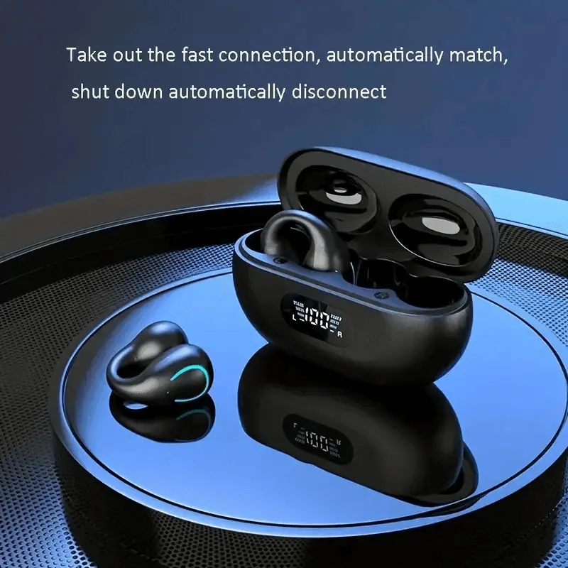 Open Ear Clip Wireless Earplugs Bluetooth TWS