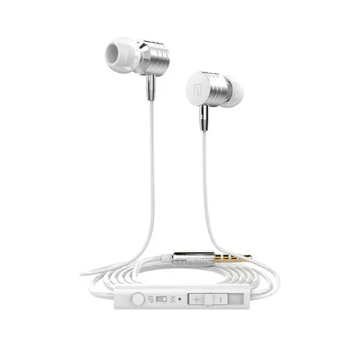 Original Earphone 3.5Mm Jack Mp3 Earphones Headset Metal In-Ear Headphones Stereo Earbuds For Xiaomi HTC Samsung With MIC Remote