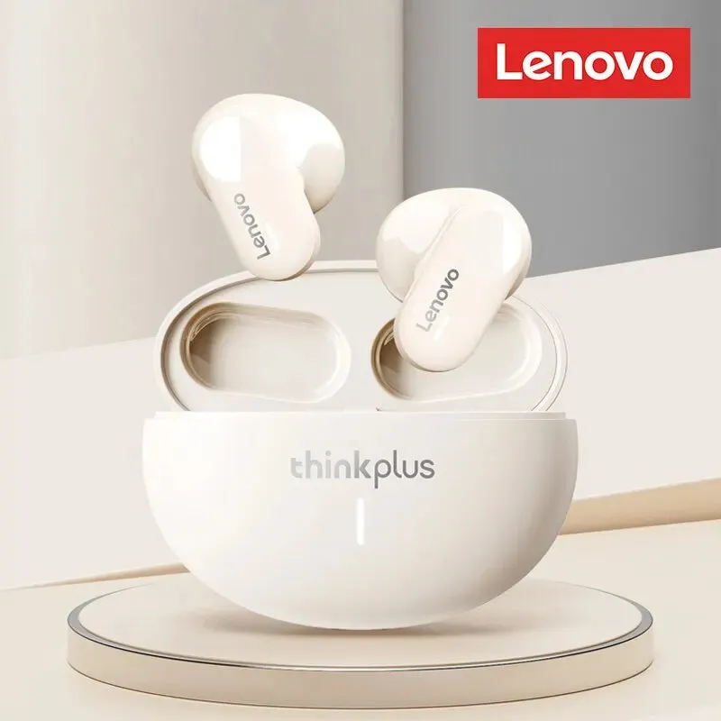 Original Lenovo LP19 Bluetooth 5.1 TWS Earphones - Wireless Sports Headphones with Dual HD Microphone