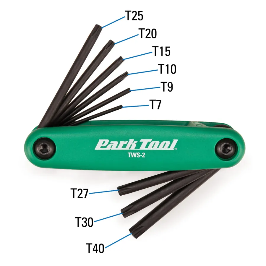 Park Tool - FWS-2 - Fold-Up Wrench Set