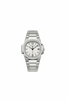 patek philippe nautilus 7010/1g-011 white gold ladies watch