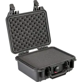 Pelican 1200 1200-000-110 Protector Case with Foam, Black, 1 Each