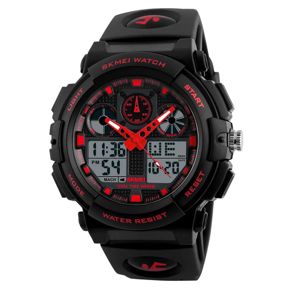 Personality multifunctional sports electronic watch W2312870