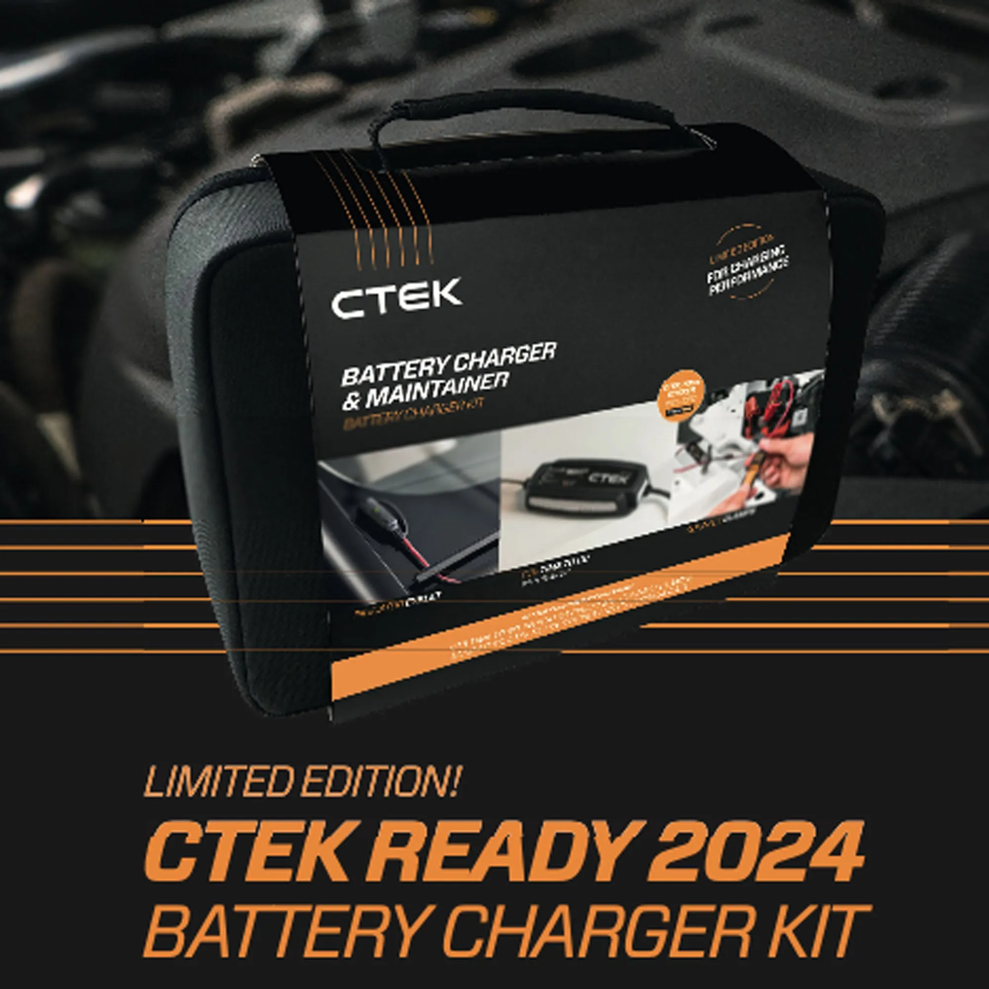 (PROMO BUNDLE) CTEK CT5 TIME TO GO UK - BATTERY CHARGER KIT