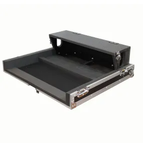 ProX XS-AHQU24DHW Flight-Road Case for Allen and Heath QU-24 Mixer W-Doghouse and Wheels