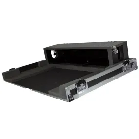 ProX XS-YMTF5DHW ATA-300 Flight Style Road Case for Yamaha TF5 Mixer Console with Doghouse and wheels