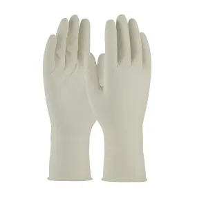 QRP 910SC7 Single Use Class 100 Cleanroom Latex Glove with Fully Textured Grip - 12"