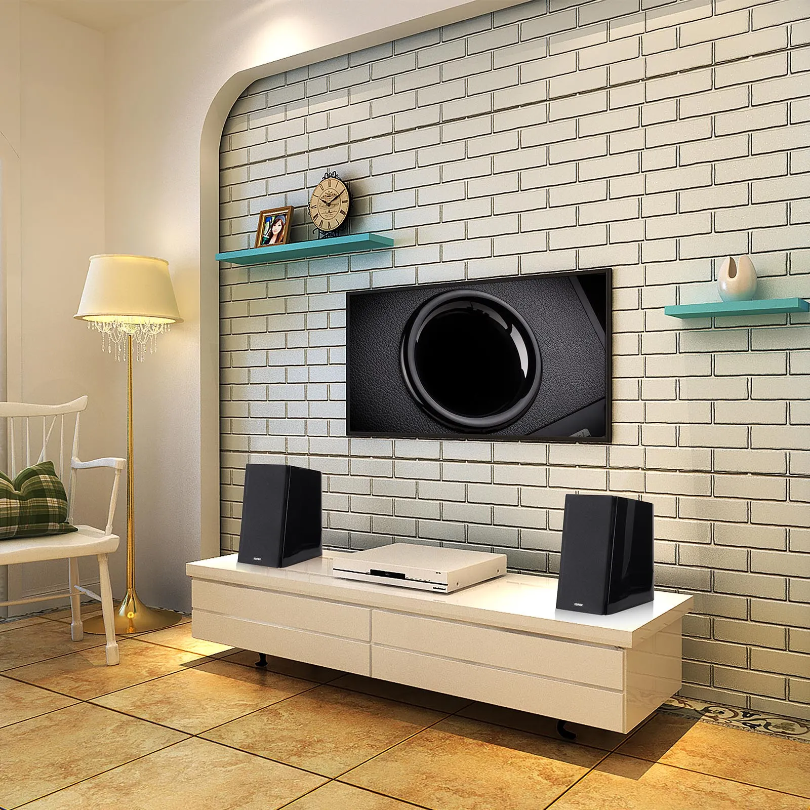 R2000DB Powered Bluetooth Bookshelf Speakers