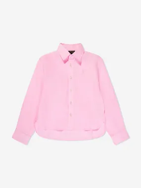 Ralph Lauren Girls Sports Shirt in Pink