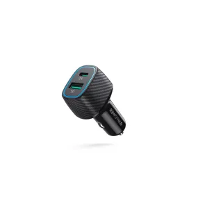 RAVPower 2-Port USB Car Charger & Quick Charging 60W with LED Ambient Light | RP-VC009