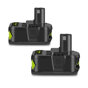 RB18L50 6.5Ah 18 Volt Lithium-Ion High Capacity Battery for Ryobi 18V 5.0Ah Battery RB18L50 Compatible with Ryobi 18 Volt ONE  Battery 5Ah 4Ah 3Ah