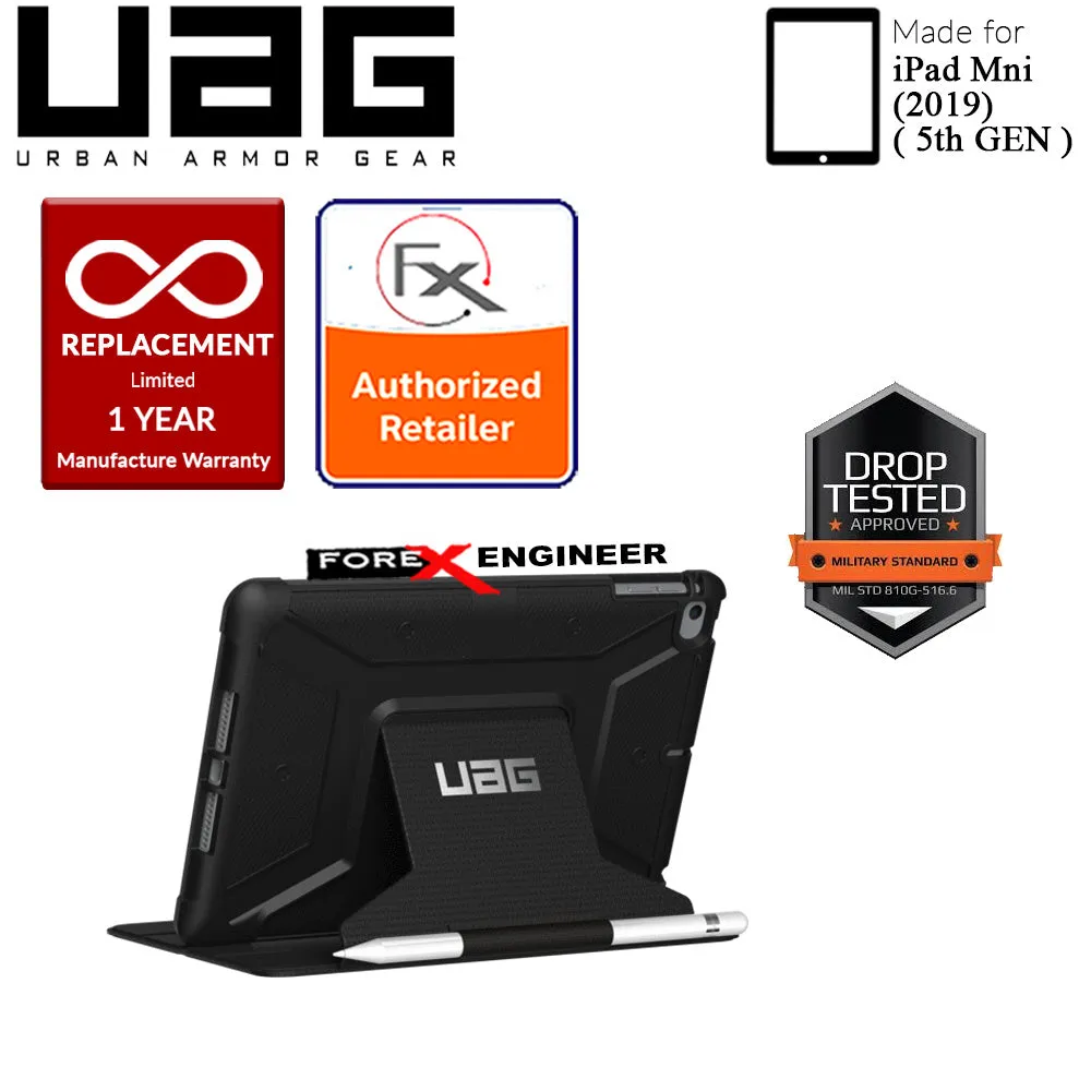 [READY STOCK] UAG Metropolis for iPad Mini 2019 ( 5th Gen ) Feather-Light Rugged - Military Drop Tested iPad Case - Black