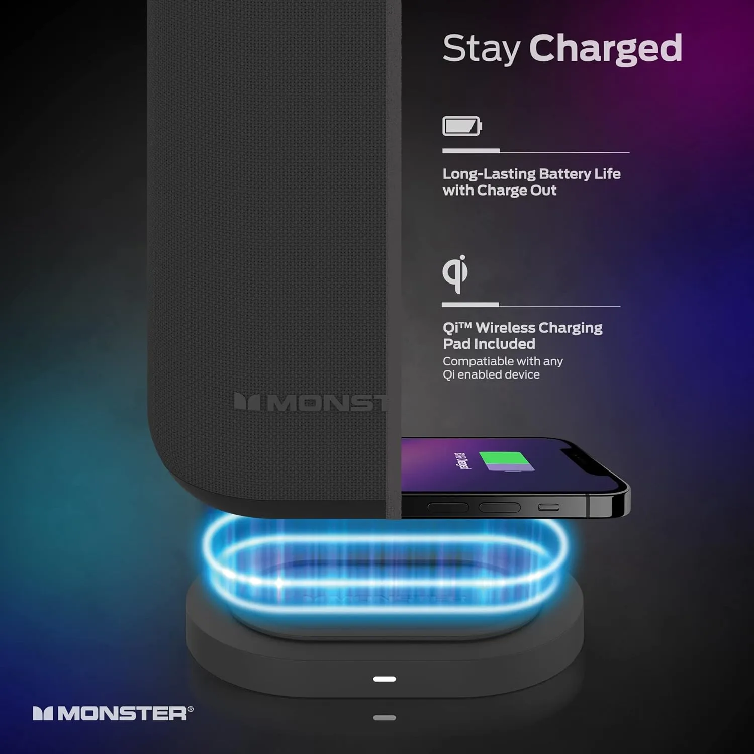 REFURB Monster DNA Max Portable Wireless Speaker IP67