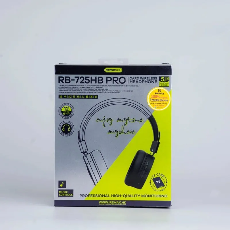 REMAX - Wireless Bluetooth Headphone RB-725HB Pro