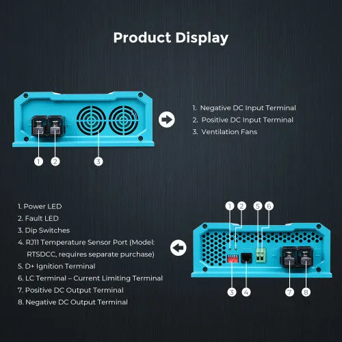 Renogy 40A DC to DC Battery Charger