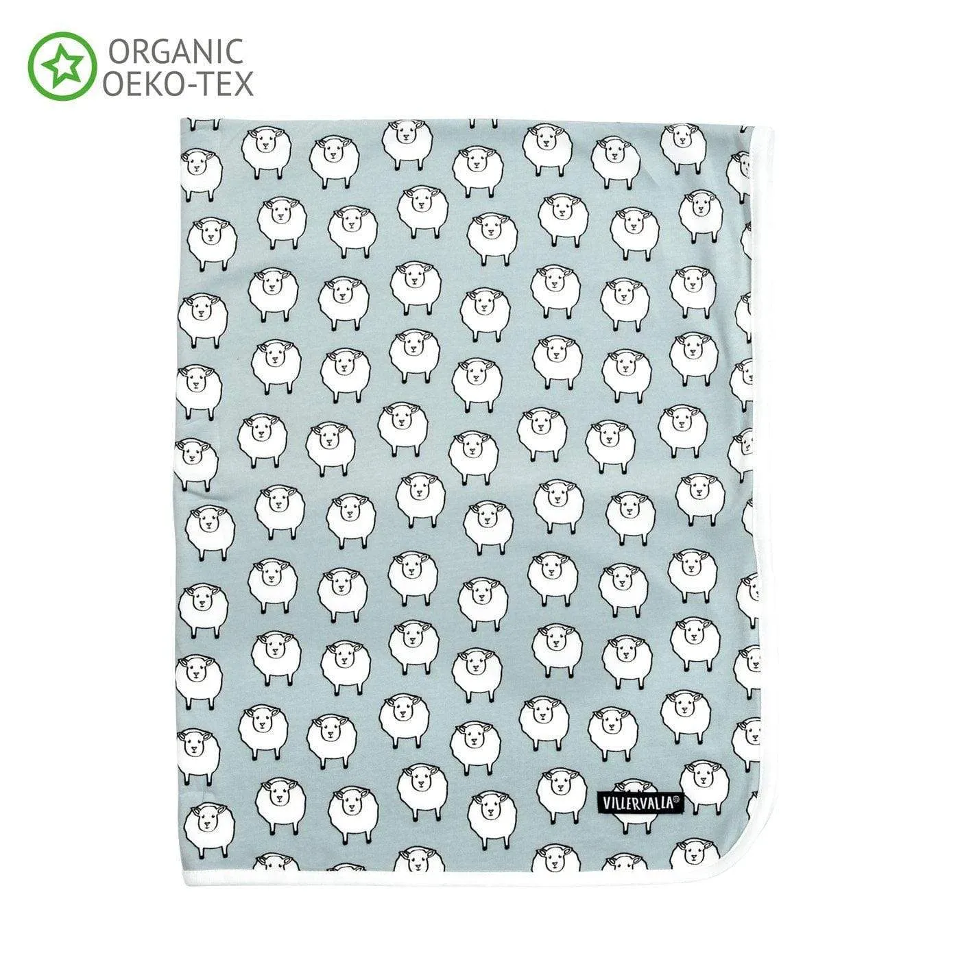 Reversible Blanket Sheep Newborn Steel