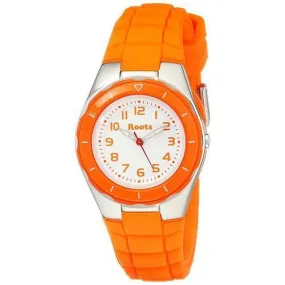 Roots Women"s Saturna Analog Sports Watch, Orange