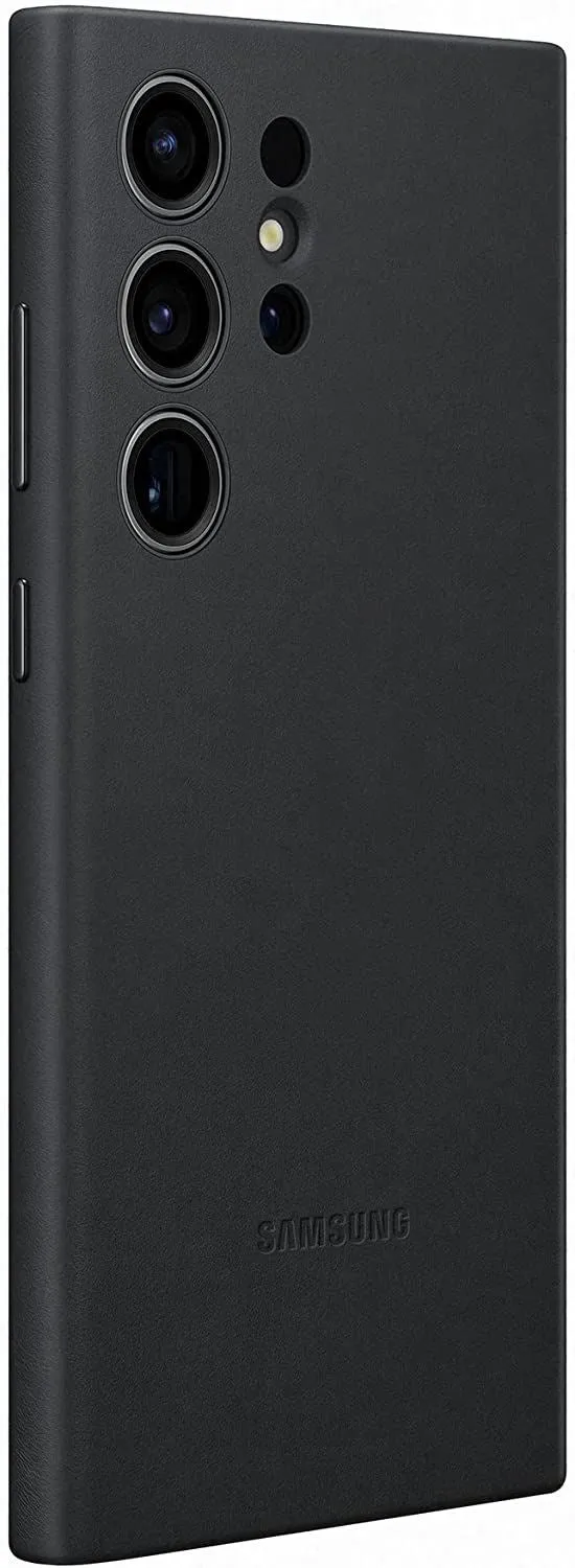 Samsung Galaxy S23 Ultra Leather Case Black - EF-VS918LBEGWW