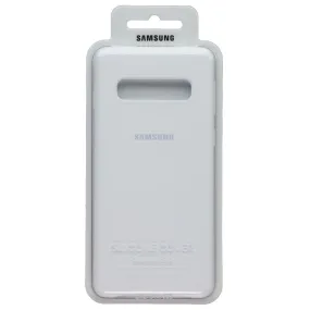 Samsung Official Silicone Cover Case for Samsung Galaxy S10 - White