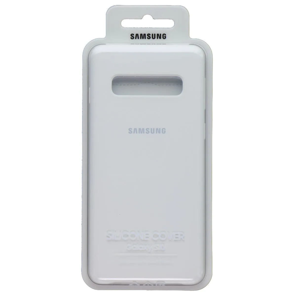 Samsung Official Silicone Cover Case for Samsung Galaxy S10 - White