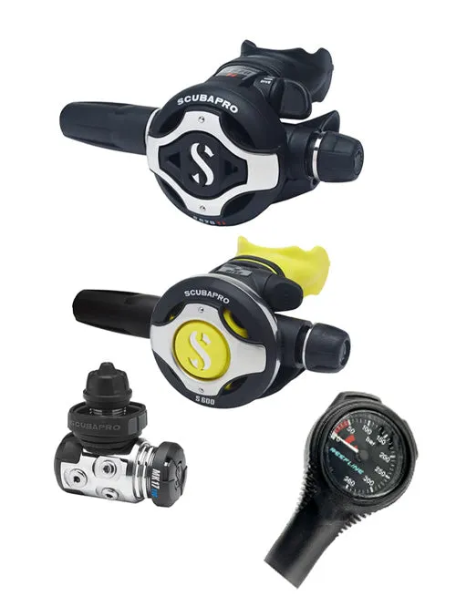 Scubapro Regulator Set: MK17 Evo (Din or Yoke)   S620 Ti   Octopus   Free SPG