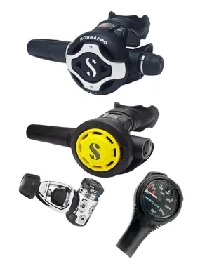 Scubapro Regulator Set: MK17 Evo (Din or Yoke)   S620 Ti   Octopus   Free SPG