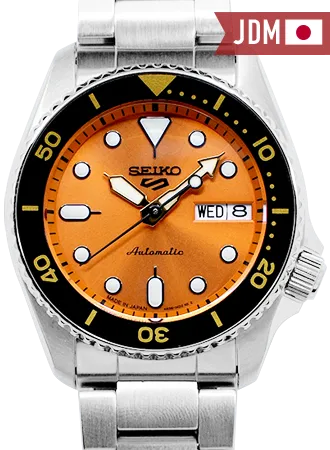 Seiko 5 Sports “Sports Style” 38mm Orange Ref. SBSA231