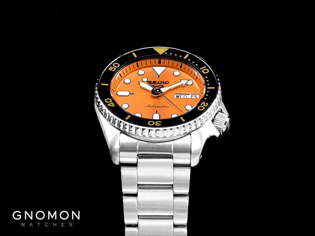 Seiko 5 Sports “Sports Style” 38mm Orange Ref. SBSA231