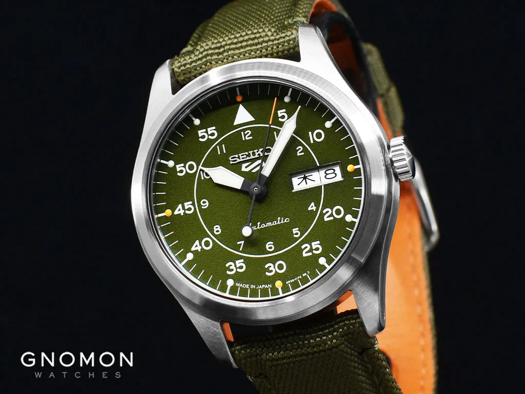 Seiko 5 Sports “Street Style” Flieger Khaki Green Ref. SBSA141