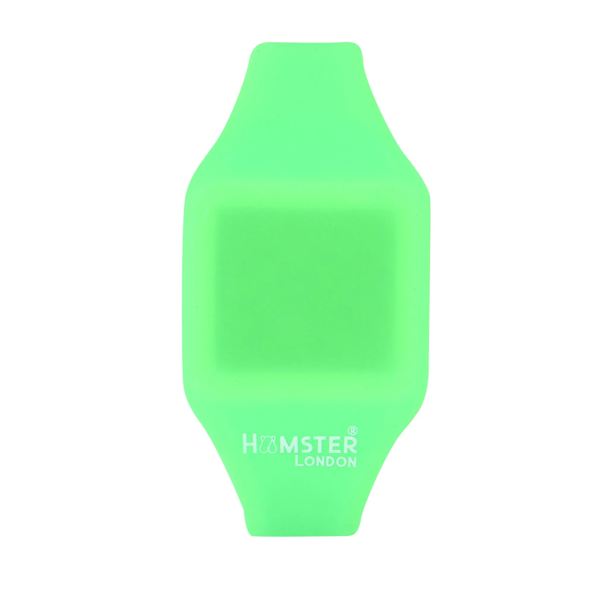 Silicon Digital LED Band Hype Green Watch