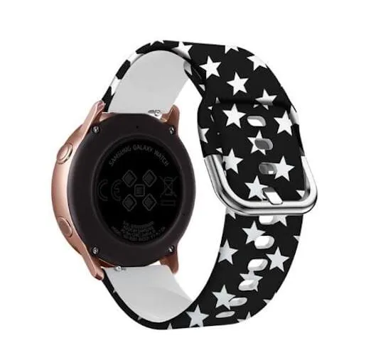 Silicone Pattern Watch Straps compatible with the T92 Smartwatch