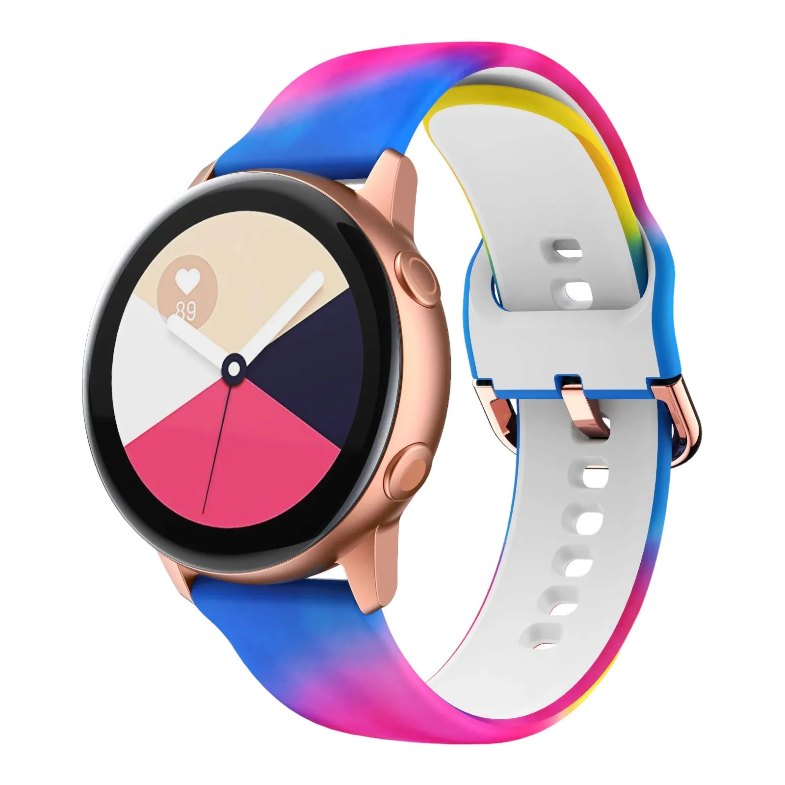 Silicone Pattern Watch Straps compatible with the T92 Smartwatch