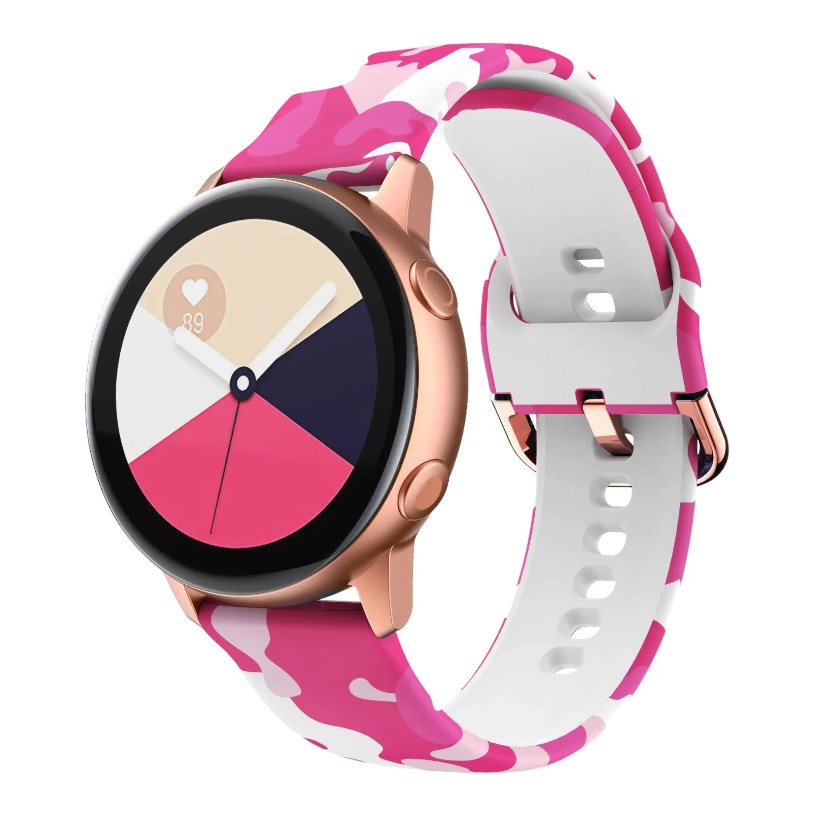 Silicone Pattern Watch Straps compatible with the T92 Smartwatch