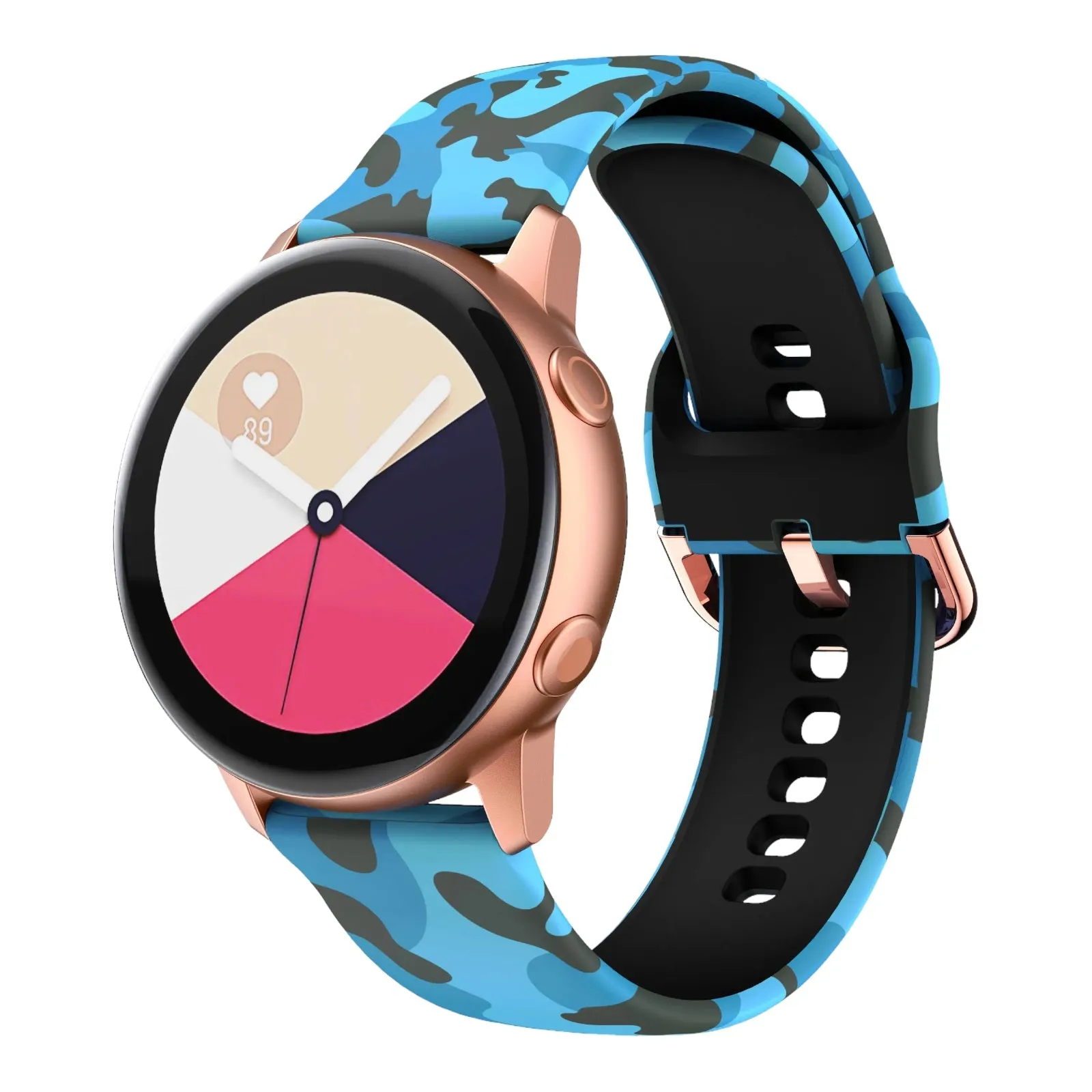 Silicone Pattern Watch Straps compatible with the T92 Smartwatch