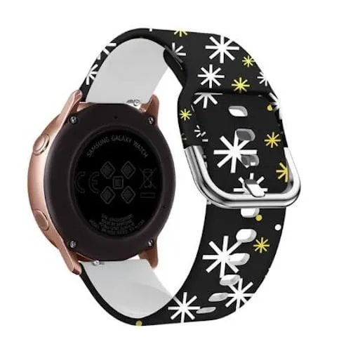 Silicone Pattern Watch Straps compatible with the T92 Smartwatch