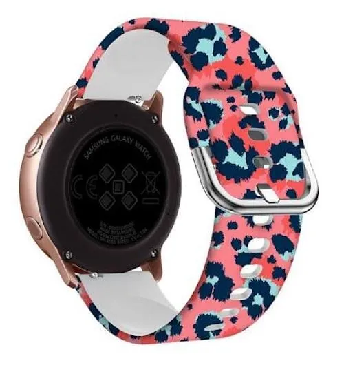 Silicone Pattern Watch Straps compatible with the T92 Smartwatch