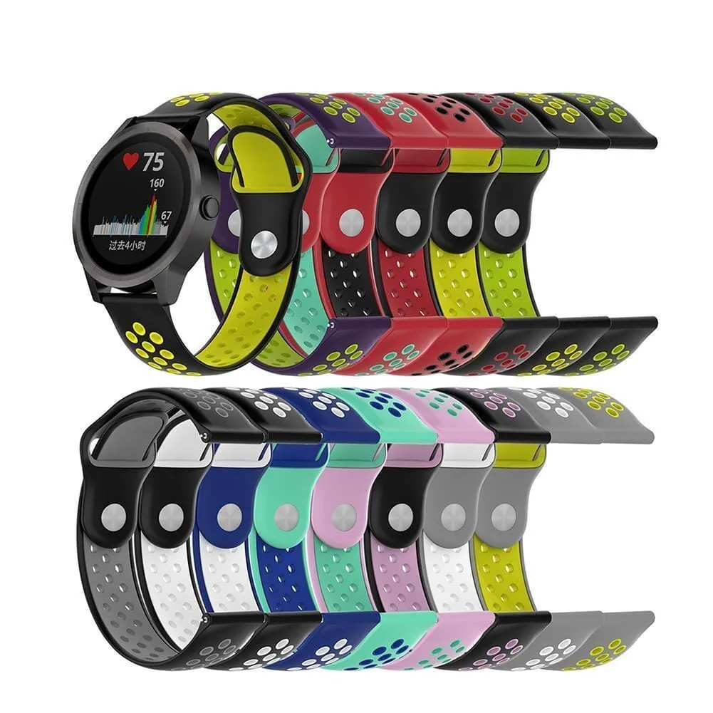 Silicone Sports Straps Compatible with the Garmin Venu 2 Plus