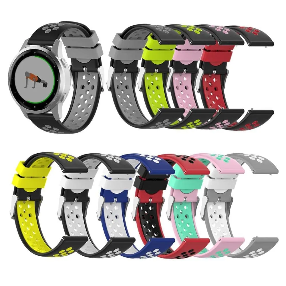 Silicone Sports Straps Compatible with the Garmin Vivoactive 4