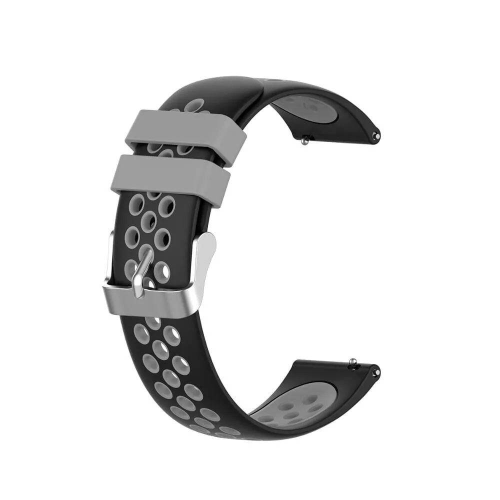 Silicone Sports Straps Compatible with the Huawei 18mm Range