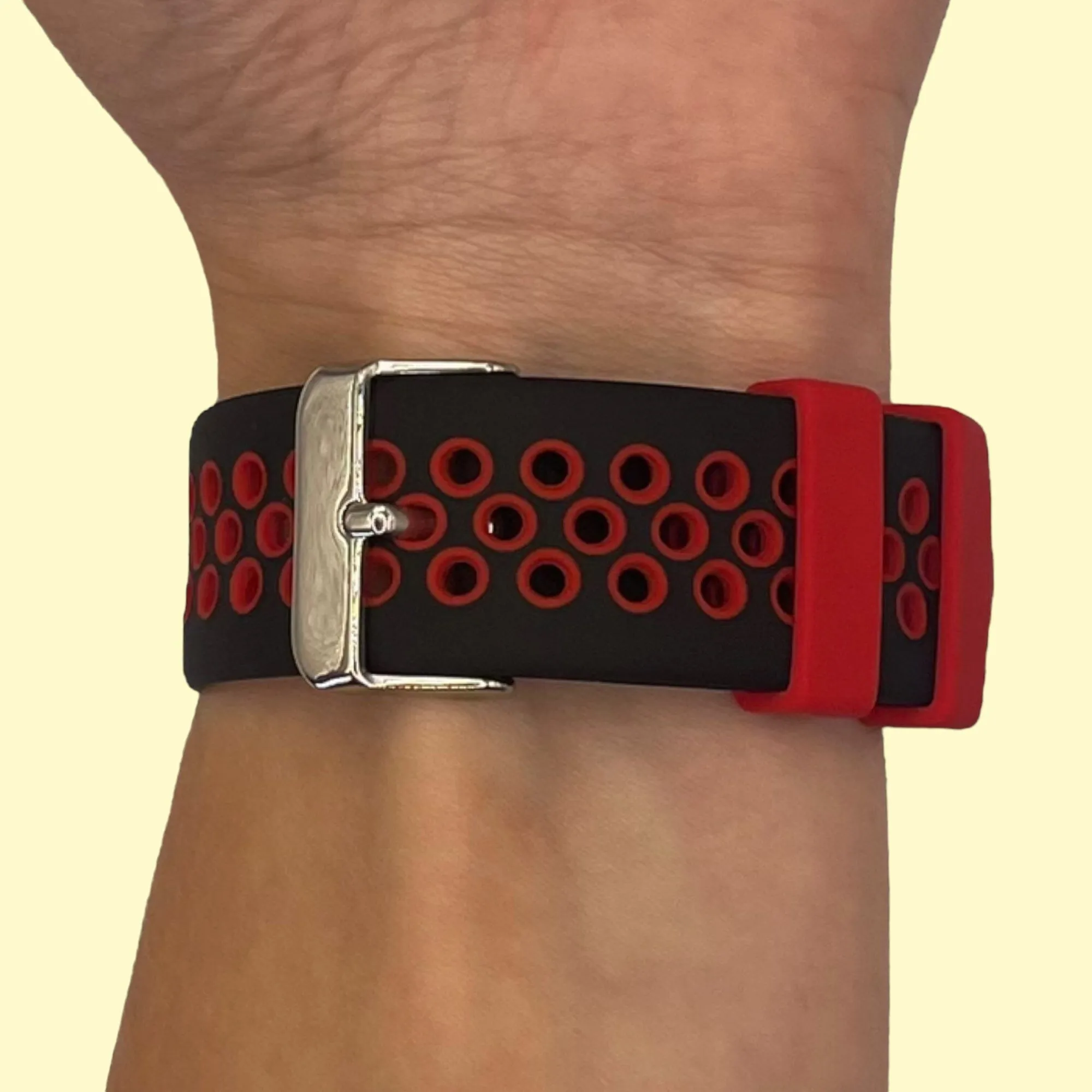 Silicone Sports Straps Compatible with the Huawei 18mm Range