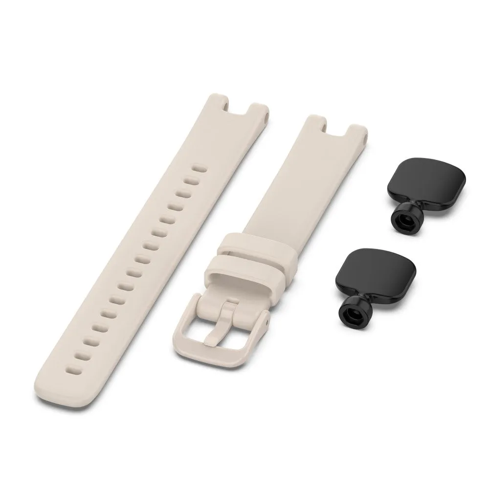 (Size XS) Garmin Lily replacement silicone sports bracelet (joint circumference: 132 - 203mm) - Beige