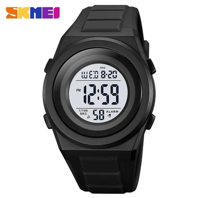 SKMEI Men's Fashion LED Light Digital 5Bar Waterproof Sport Watch Oy106