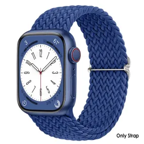 Soft Braided Loop Band For Apple Watch - Royal Blue