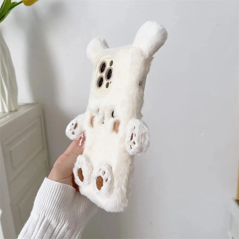 Soft Plush Bear iPhone Case