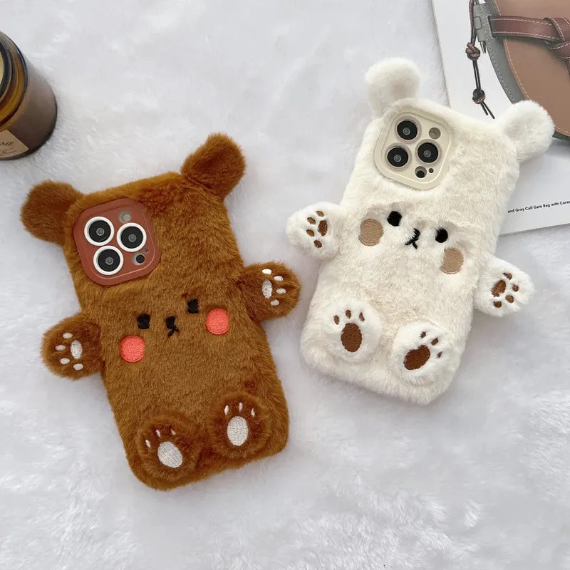 Soft Plush Bear iPhone Case