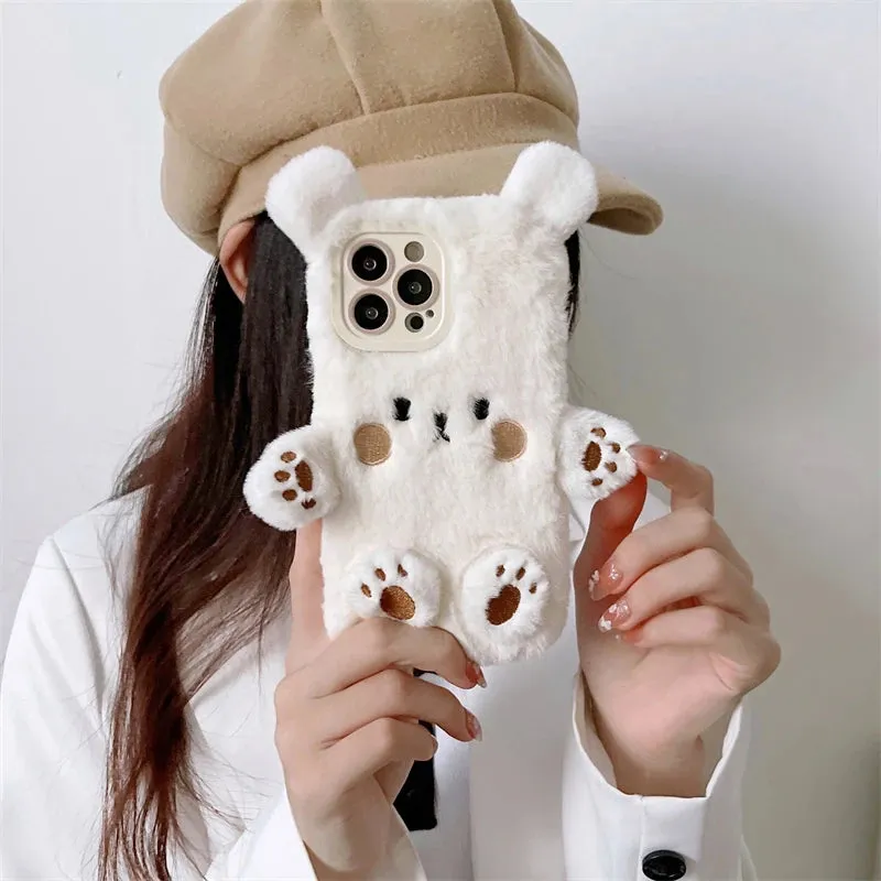 Soft Plush Bear iPhone Case